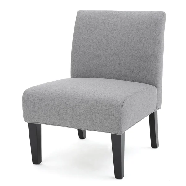 Calliope Fabric Accent Chair Gray