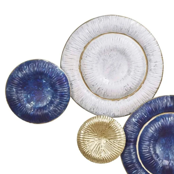 Sagebrook Home 14314-01 Metal 36x22 Wall Decor - Multi, WB