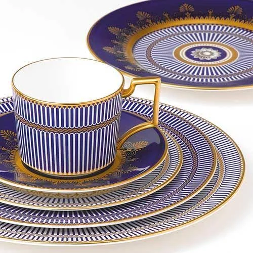 Wedgwood Anthemion Blue All Purpose Bowl 6 Inches
