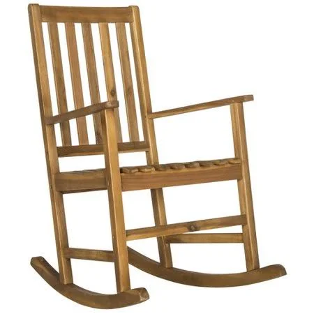 Barstow Rocking Chair Alcott Hill Frame Color: Teak