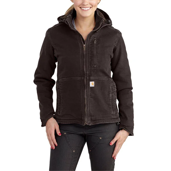 Carhartt Full Swing Caldwell Jacket, Women's Dark Brown/Shadow