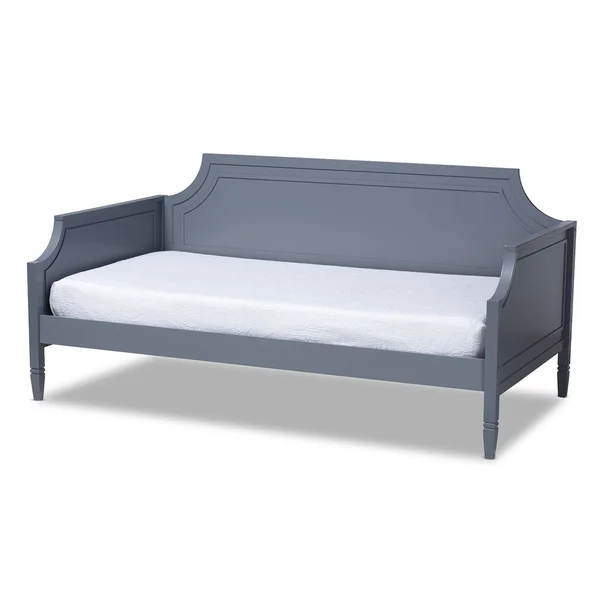 Baxton Studio Mariana Grey Wood Twin Size Daybed
