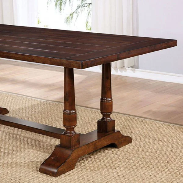 Griselda Brown Cherry Dining Table from Furniture of America