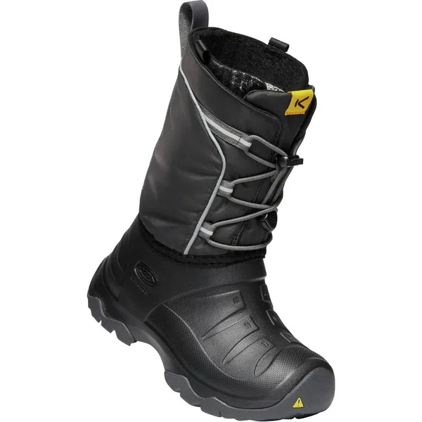Keen Youth Lumi Waterproof Boot - 3 - Black - Magnet
