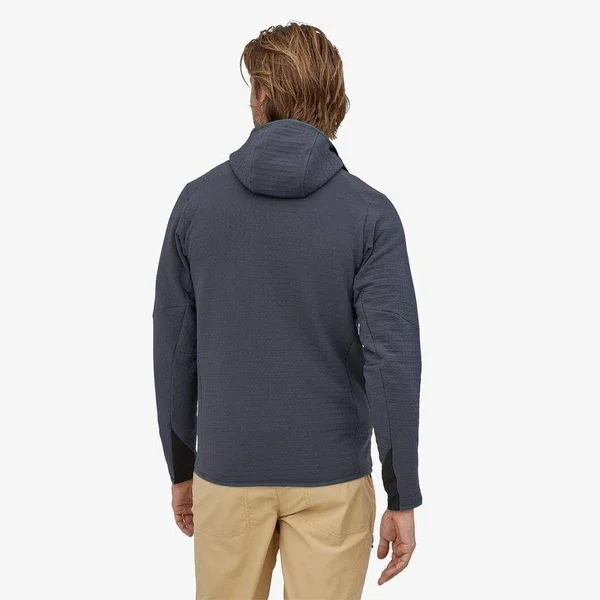 Smolder Blue Patagonia Men's R2 TechFace Hoody - M