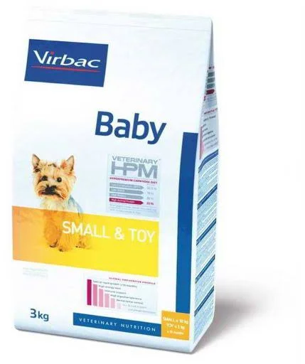 Veterinary HPM Small & Toy Baby 3 kg HPM