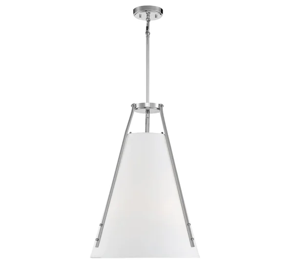 Savoy House-Newport 4 Light Polished Nickel Pendant-7-2521-4-109