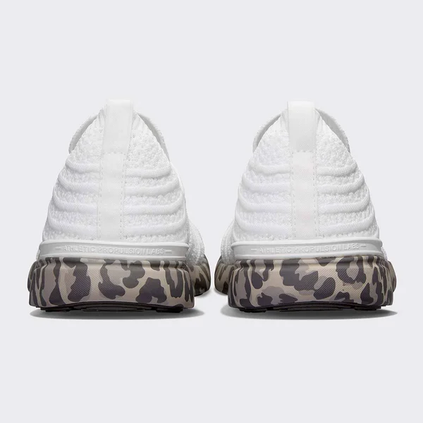 Athletic Propulsion Labs (APL) TechLoom Wave Men's Shoes White/Asteroid/Leopard : 14 D - Medium