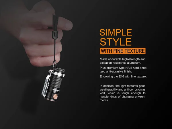 Fenix E16 High Performance EDC Flashlight