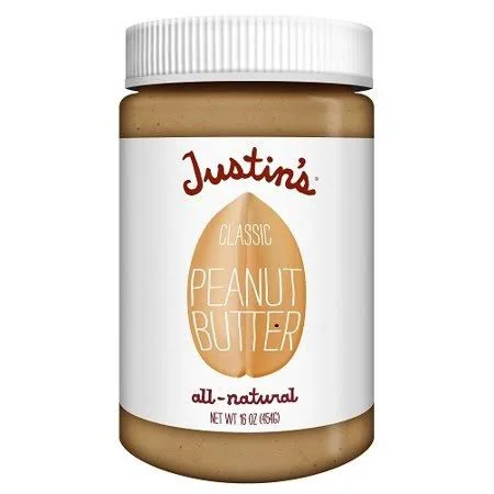 Justins Peanut Butter Clssc Ntrl - 16Oz (Pack of 12)