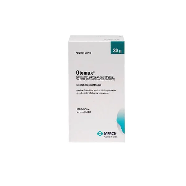 Otomax 30 GM for Cats and Dogs by Merck Animal Health