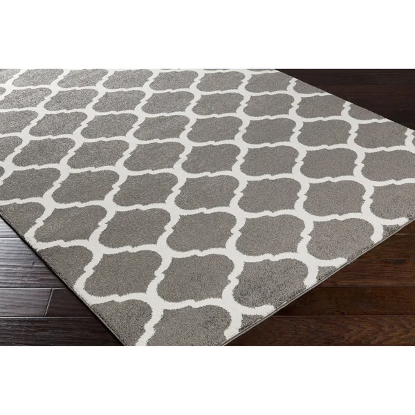 Uster Modern Geometric Area Rug - 9&3 x 12&6 (Blue)