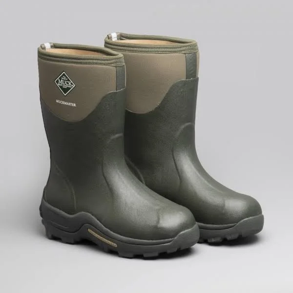 Muck Boots Muckmaster Mid Wellingtons - Moss