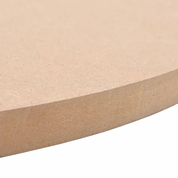 vidaXL Table Top Round MDF 500x18 mm