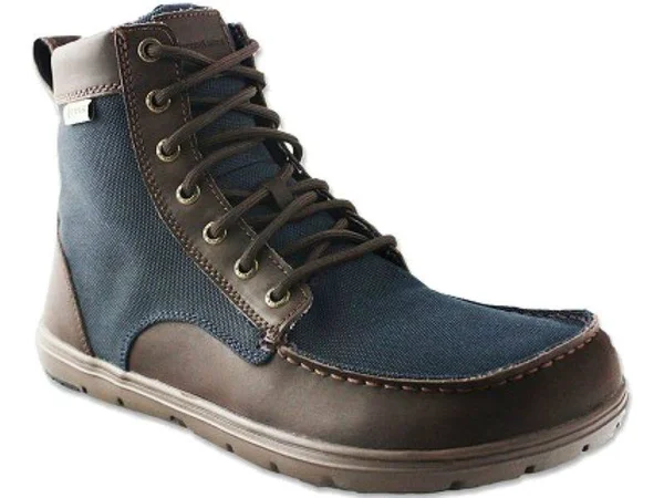 Lems Boulder Boot Navy Stout Men's 11 Hiking Minimalist Eu45