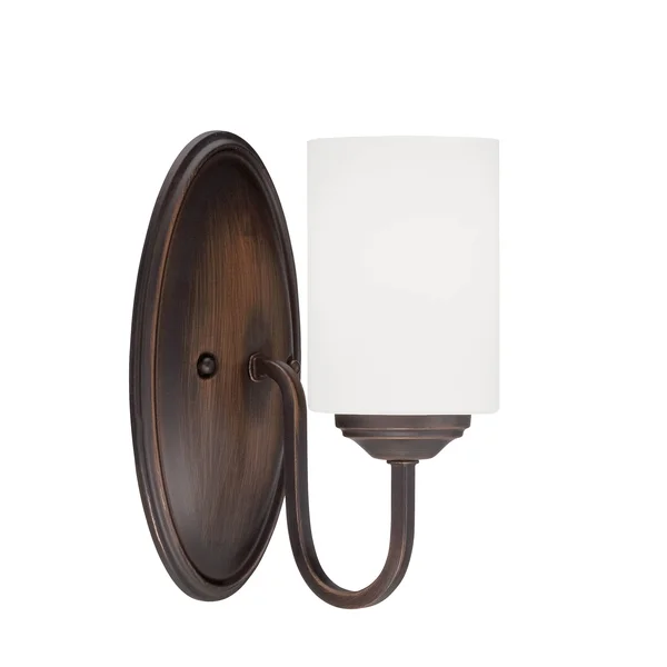 Millennium Lighting Lansing 1-Light Wall Sconce Rubbed Bronze 3071-RBZ