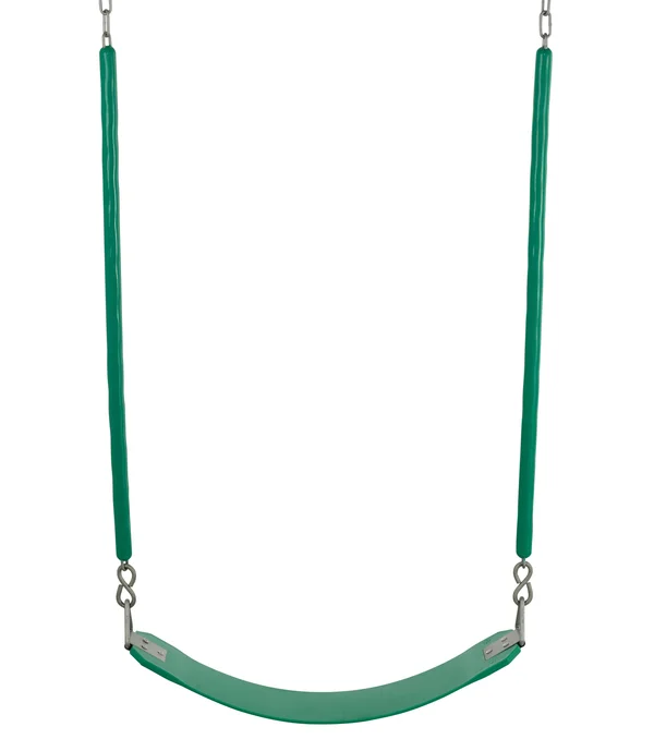 Swingan Soft Grip Chain Belt Swing for All Ages; Green