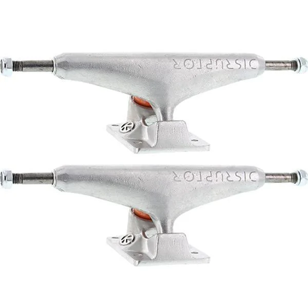 Grind King Truck Co. Disruptor Raw Skateboard Trucks - 6.0x22 Hanger 8.5x22 Axle (Set of 2)