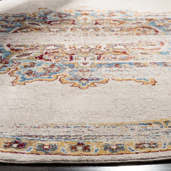Safavieh Aria 103 Area Rug, Creme, Red, 5&1x22 x 7&6x22 Rectangle
