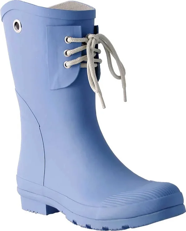 Nomad Womens Kelly B Rubber Rain Boot Slate Blue 6