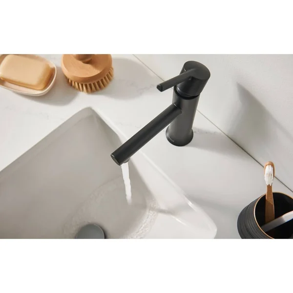 Moen 84770 Arlys 1.2 GPM Single Hole Bathroom Faucet with Pop-Up Drain - Chrome