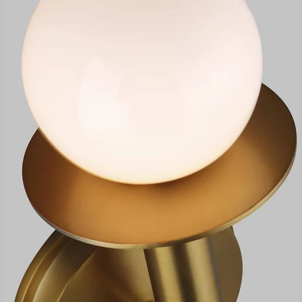 Generation Lighting-KWL1012MBK-Nodes - 2 Light Wall Sconce Midnight