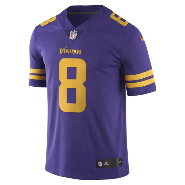 Nike Kirk Cousins Minnesota Vikings Purple Color Rush Vapor Untouchable Limited Jersey Size: 3XL