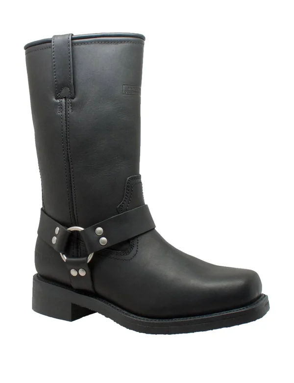 Ride Tecs Men's 13 in. Black Waterproof Harness Boot