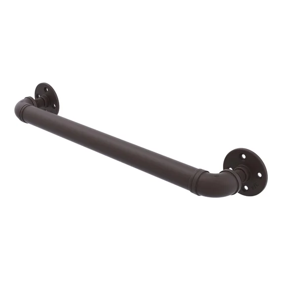 Allied Brass P-700-16-GB-ORB Pipeline Collection 16 in. Grab Bar Oil Rubbed Bronze