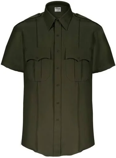 Elbeco - TexTrop 2 SS Shirt - Zippered 16.5 Silver Tan