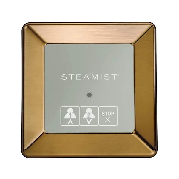 Steamist TSX-220 Total Sense Transitional Steambath On/Off Control - Brushed Bronze