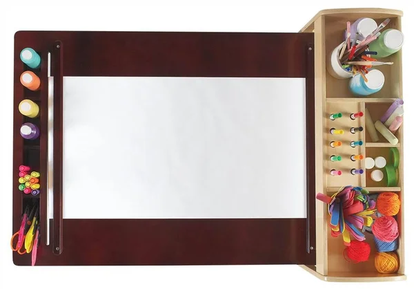 Guidecraft Deluxe Art Center - Size: Kids