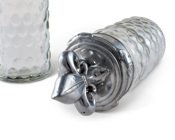 Arthur Court Fleur De Lis Salt and Pepper Set, 5.5 x 3.5"