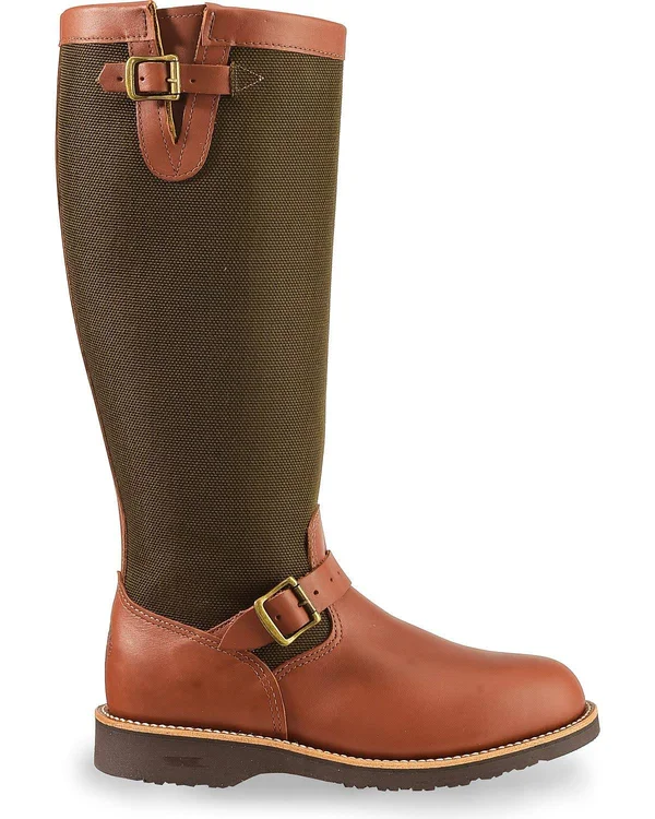 Chippewa Men's 17 inch Viper Cloth Snake Boot -7d Brown
