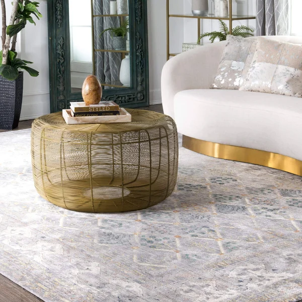 nuLOOM Claretta Rug - Grey - Size 9& x 12&