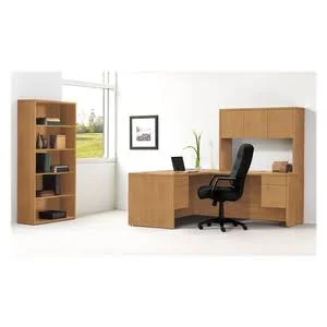 HON 10500 Series 3/4-Height Pedestal Desk 66 x 30 x 29-1/2 Harvest