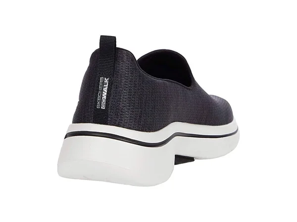 Skechers GOwalk Arch Fit - Unlimited Time Black/White - Size 6.5