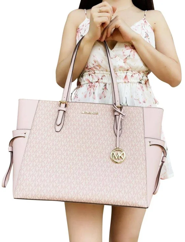 Michael Kors Jet Set Travel Medium Carryall Tote Bag Purse Handbag