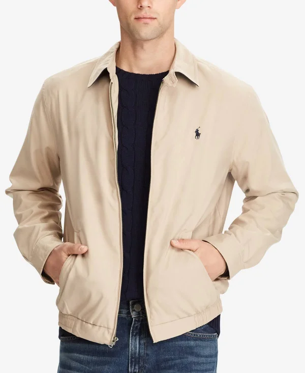 Polo Ralph Lauren Men's Lightweight Windbreaker - Khaki