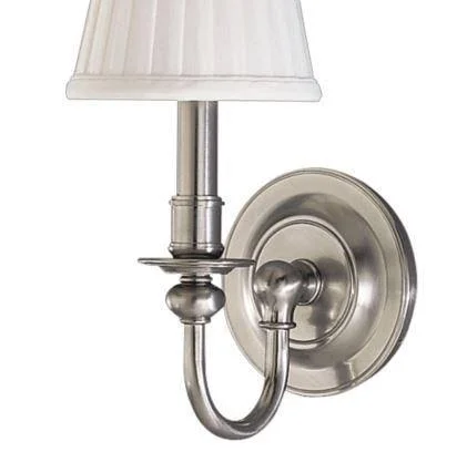 Hudson Valley 1901-SN Beekman 1 Light Wall Sconce - Satin Nickel