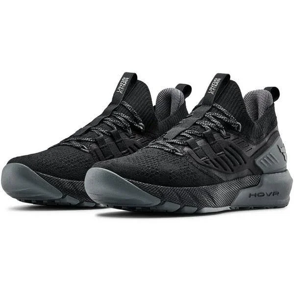 Under Armour Men's Project Rock 3 Training Shoes - Black, 10.5