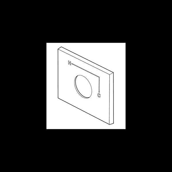Delta RP62958CZ Vero Escutcheon and Gasket Champagne Bronze