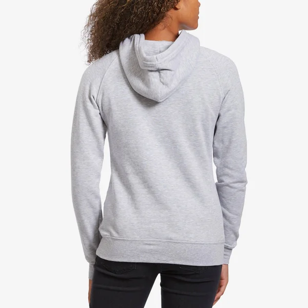 The North Face Half Dome Pullover Hoodie - Women's TNF Light Grey Heather/TNF White, Xs