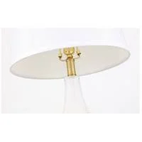 Elegant TL3035BR Alix 1 Light Brass Table Lamp