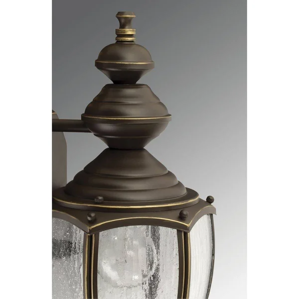 Progress Lighting Roman Coach 1-Light Wall Lantern; Antique Bronze P5765-20