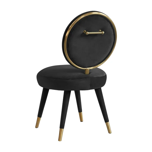 TOV Furniture Kylie Bubblegum Velvet Dining Chair