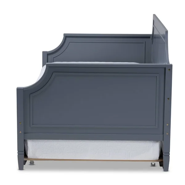 Baxton Studio Mariana Grey Wood Twin Size Daybed