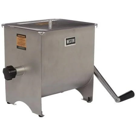 Weston Stainless Steel Meat Mixer 22-Pound 36-1901