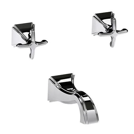 Newport Brass 3-2525/10B Kiara Wall Mount Tub Faucet Oil Rubbed Bronze