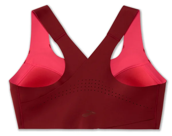 Brooks Dare Zip High Impact Wire-Free Bra - Womens - Beet - 30 A/B